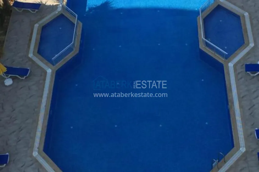 Студия в Махмутларе с мебелью и большим балконом  2 