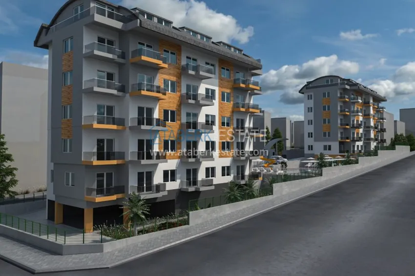 Новый проект семейного комплекса в районе Авсаллар  1 