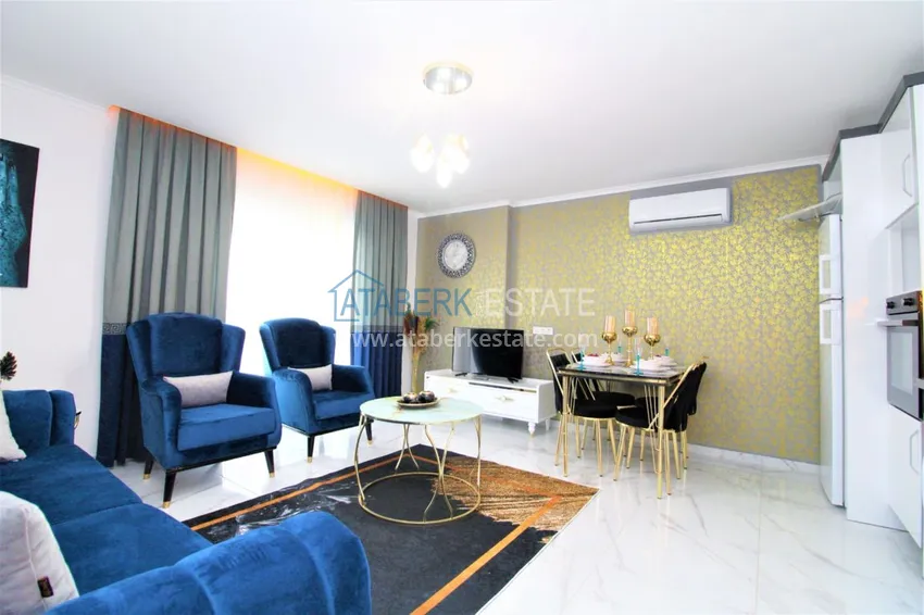 Приобрести Квартира в Махмутларе с новой мебелью в молодом комплексе недалеко от моря 2 