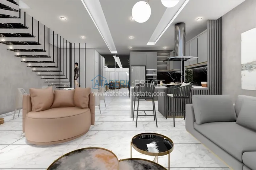 Приобрести Новый проект отдельно стоящих вилл в районе Авсаллар 2 