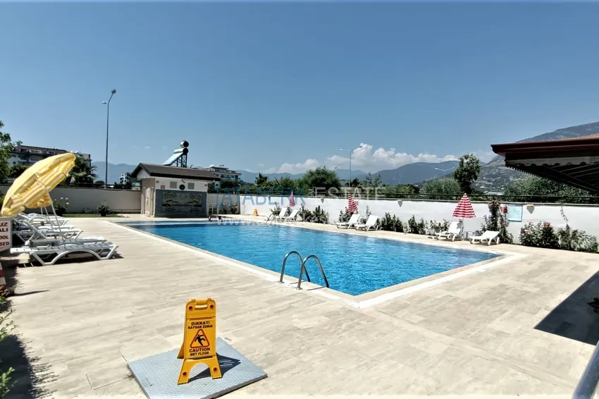 Квартира в Махмутларе с мебелью в жилом комплексе рядом с морем 2 