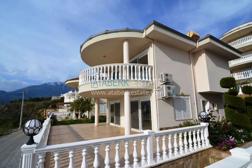 Вилла в Каргыджаке двухэтажная с панорамным видом в коттеджном поселке 3 