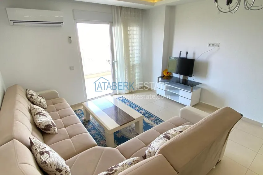 Приобрести Квартира в Авсалларе открытый вид на море и горы с мебелью 3 