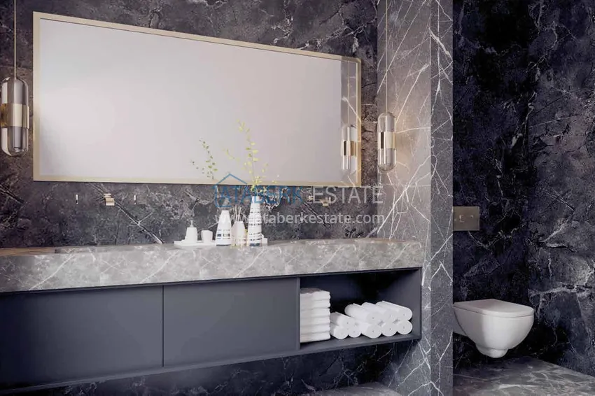 Приобрести Видовая частная вилла в районе Джикджилли на этапе строительства  18 