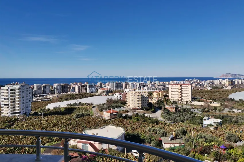 Приобрести Квартира в Махмутларе с мебелью открытым видом на море и горы 33 