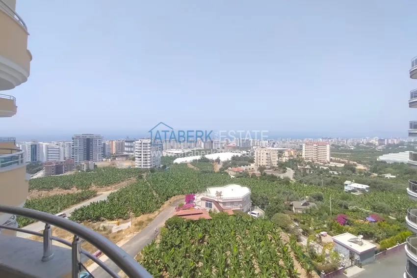 Приобрести Квартира в Махмутларе с мебелью открытым видом на море и горы 34 