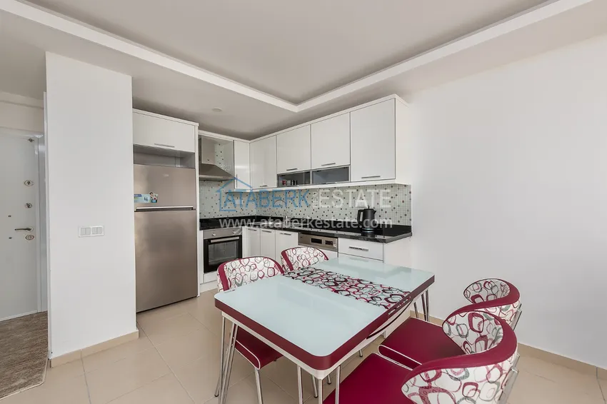 Приобрести Квартира в Авсалларе меблированная с открытым видом на горы  3 