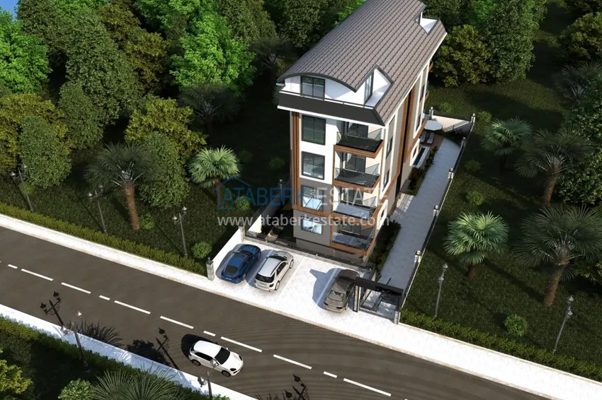 Новостройки Алании – новый проект бутик-комплекса в районе Оба 3 