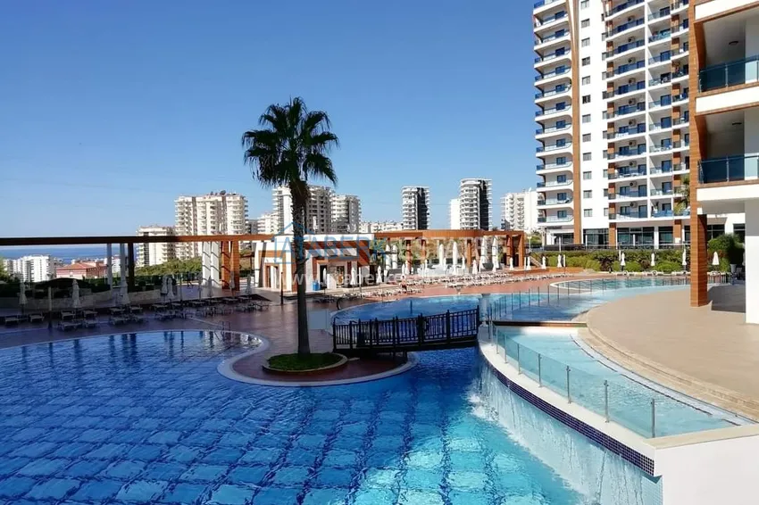 Квартира в Махмутларе двухкомнатная с видом на горы 4 