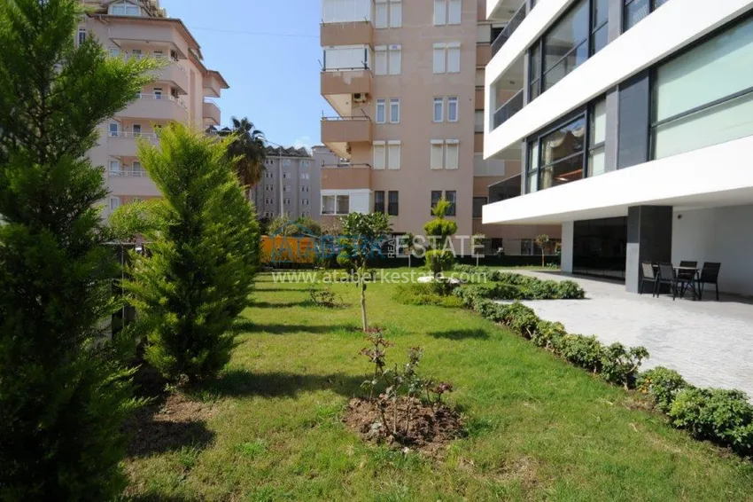 Пентхаус в центре Алании с открытым видом на море в молодой резиденции 3 