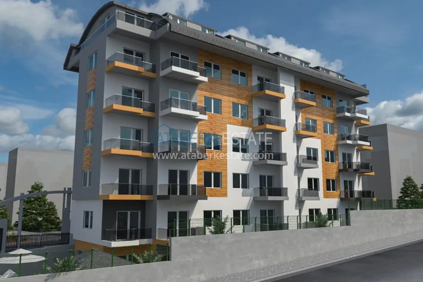 Новый проект семейного комплекса в районе Авсаллар  3 