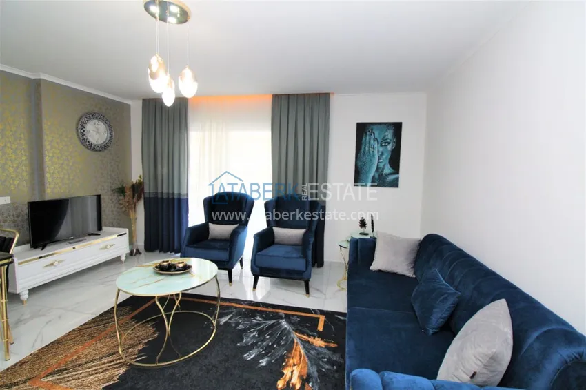 Приобрести Квартира в Махмутларе с новой мебелью в молодом комплексе недалеко от моря 3 