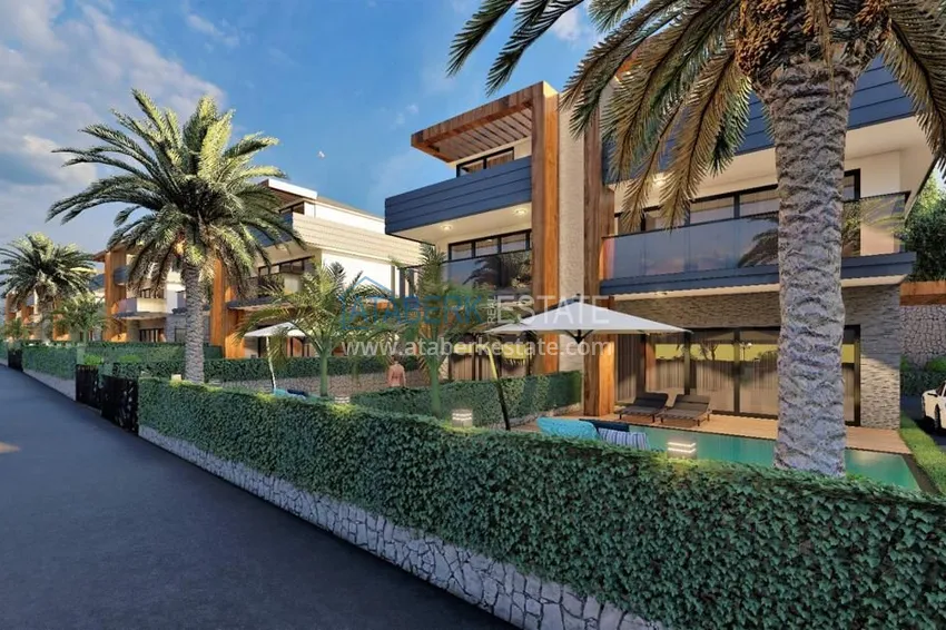 Новый проект отдельно стоящих вилл в районе Авсаллар 3 