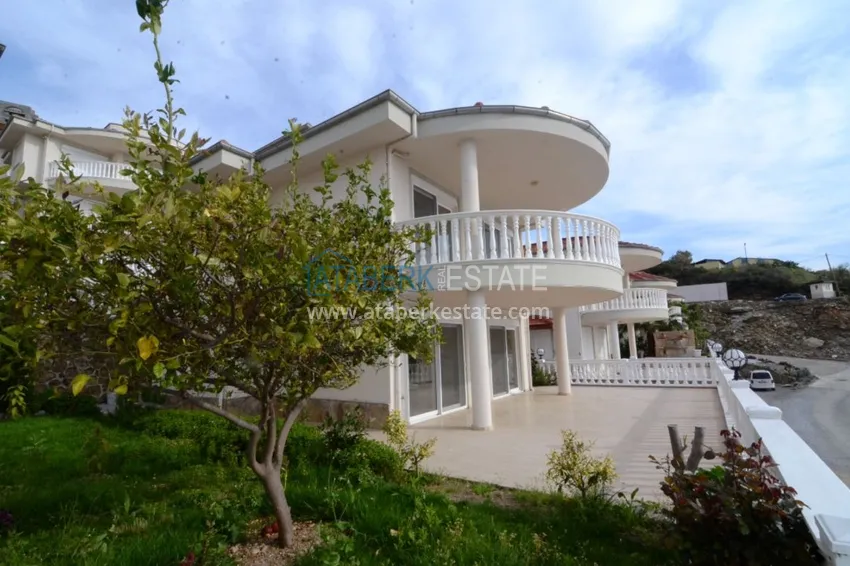 Вилла в Каргыджаке двухэтажная с панорамным видом в коттеджном поселке 1 