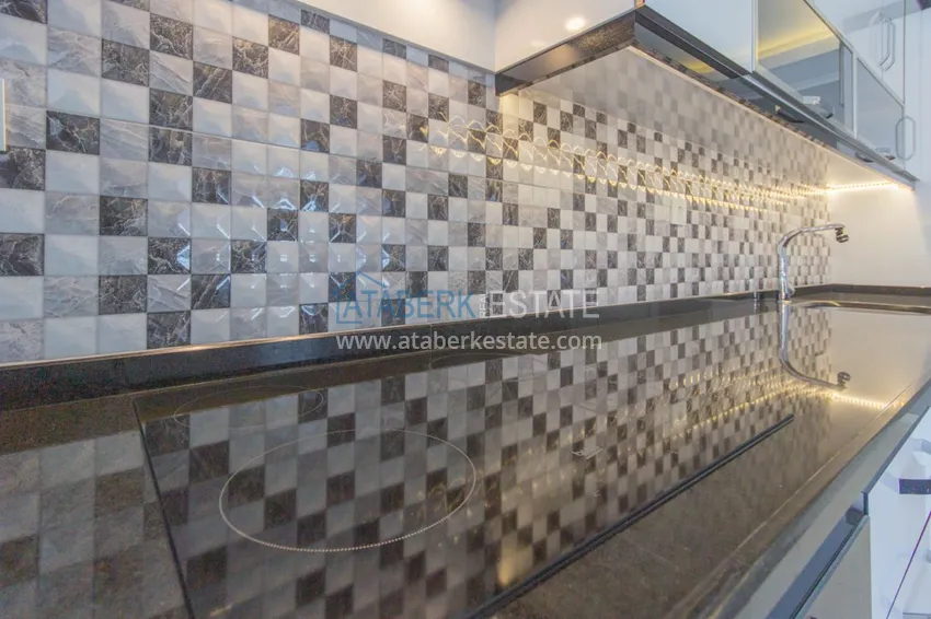 Приобрести Квартира в Махмутларе с новой мебелью, застекленным балконом 8 