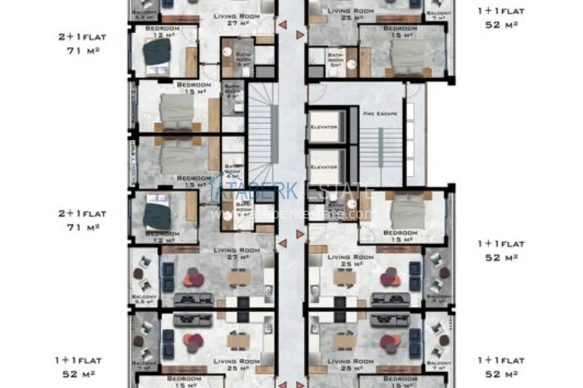 Купить дешево Новый инвестиционный проект в Каргыджаке от стабильной строительной компании  4 
