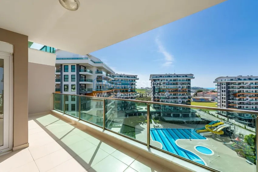 Приобрести Квартира в Авсалларе с видом на море и чистовой отделкой  4 