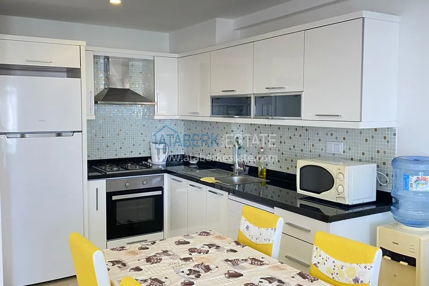 Приобрести Квартира в Авсалларе открытый вид на море и горы с мебелью 5 