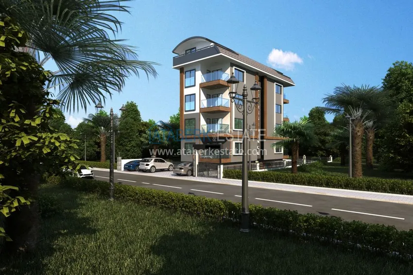 Новостройки Алании – новый проект бутик-комплекса в районе Оба 4 