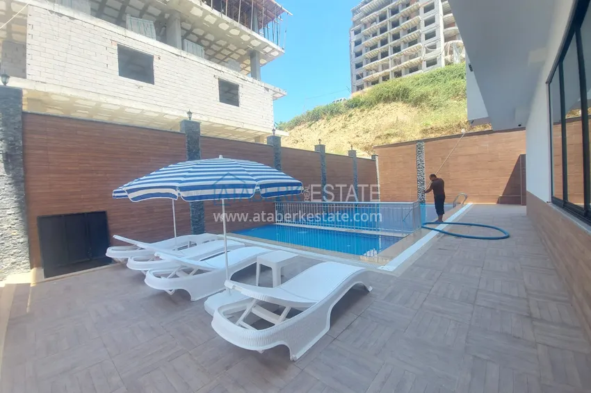 Квартира в Махмутларе с новой мебелью в молодом элитном комплексе 5 