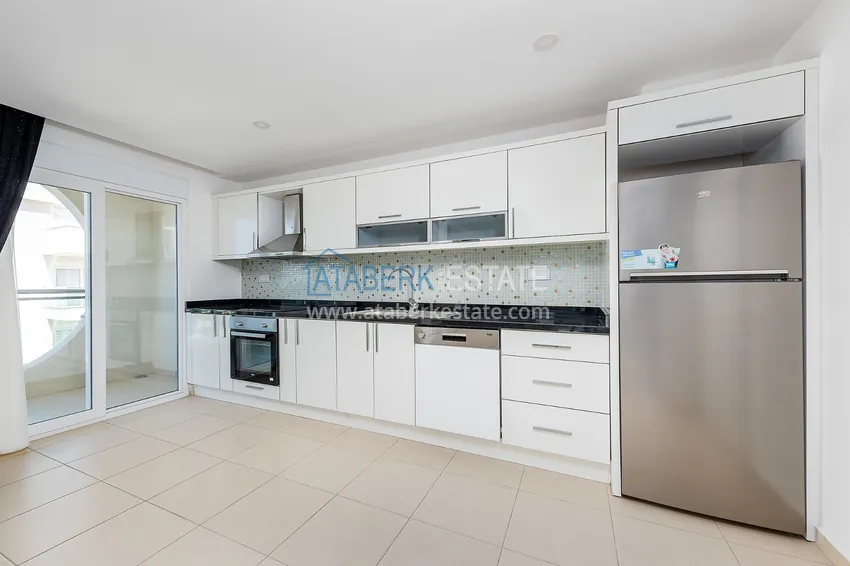 Приобрести Пентхаус в Авсалларе меблированный с видом на море в элитном комплексе  5 