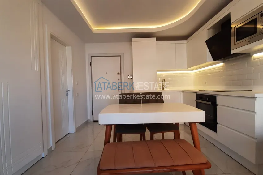 Приобрести Квартира в центре Алании, с мебелью в комплексе с собственным пляжем 5 