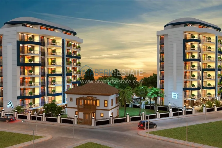 Пентхаус в Алании в новом комплексе – район пляжа Клеопатра 5 