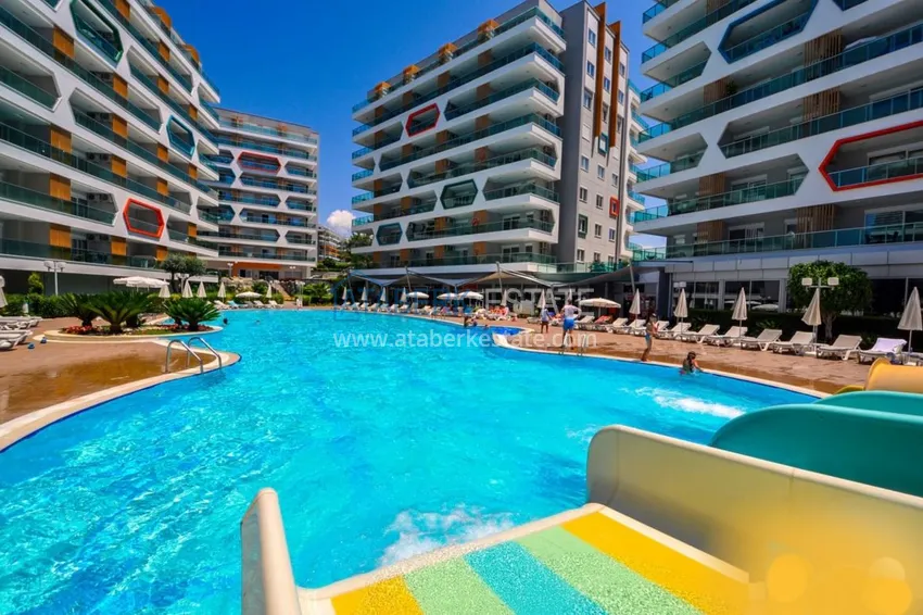 Квартира для сезонной аренды в Авсалларе в комплексе с инфраструктурой отеля  6 