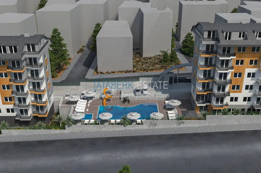 Новый проект семейного комплекса в районе Авсаллар  5 