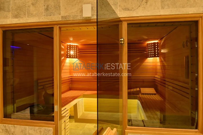 Квартира в районе Оба с мебелью на первой береговой линии 10 