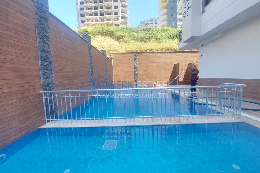 Квартира в Махмутларе с новой мебелью в молодом элитном комплексе 6 