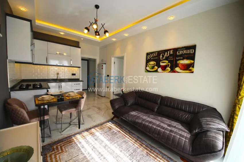 Приобрести Новая квартира в Махмутларе с мебелью, видом на море в современном комплексе  5 