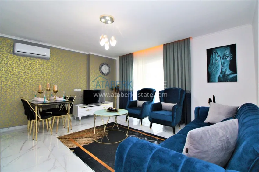 Приобрести Квартира в Махмутларе с новой мебелью в молодом комплексе недалеко от моря 5 