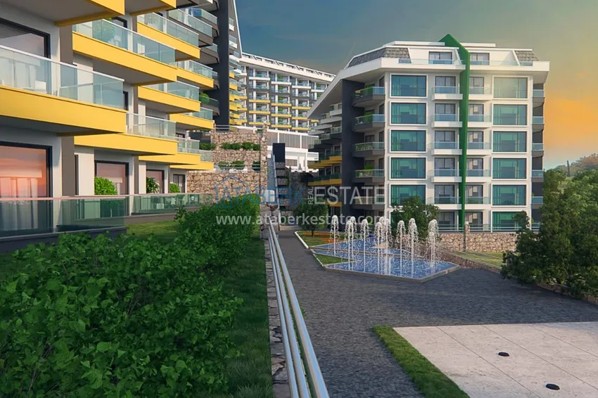 Квартиры в Каргыджаке с мебелью в комплексе на первой береговой  5 