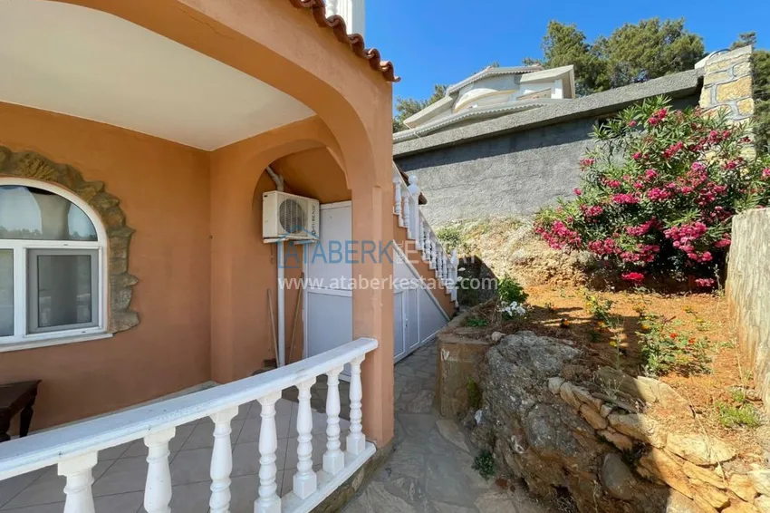 Отдельно стоящая двухэтажная вилла в Авсалларе 6 