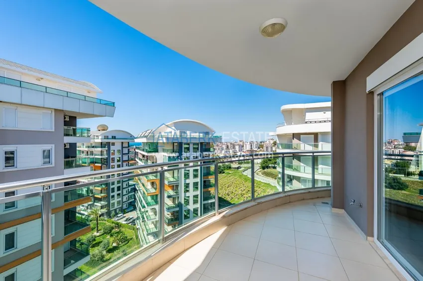 Приобрести Пентхаус в Авсалларе меблированный с видом на море в элитном комплексе  6 