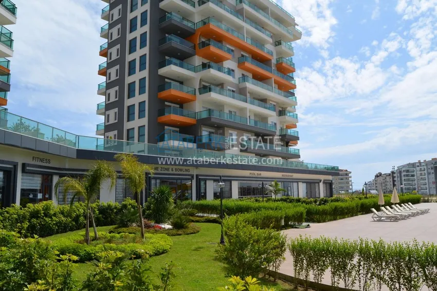 Квартира в Авсалларе с видом на море и чистовой отделкой  7 