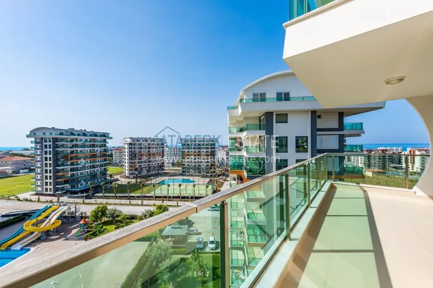 Приобрести Квартира в Авсалларе с видом на море и чистовой отделкой  6 