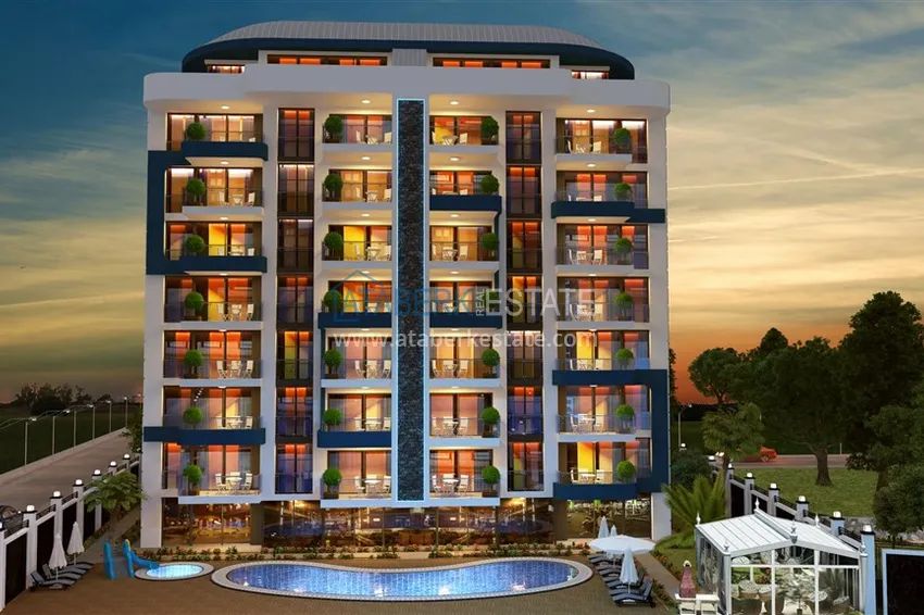 Двухкомнатная квартира в центре Алании с чистовой отделкой 6 