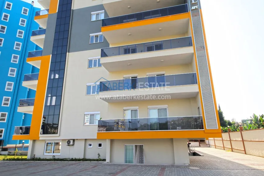 Новая квартира в Махмутларе с мебелью, видом на море в современном комплексе  7 