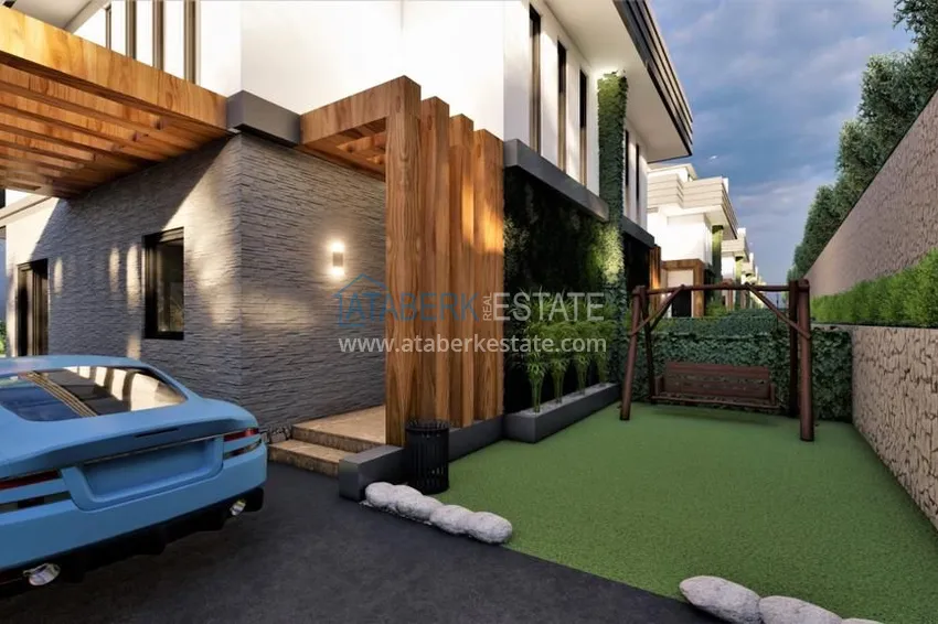 Новый проект отдельно стоящих вилл в районе Авсаллар 6 