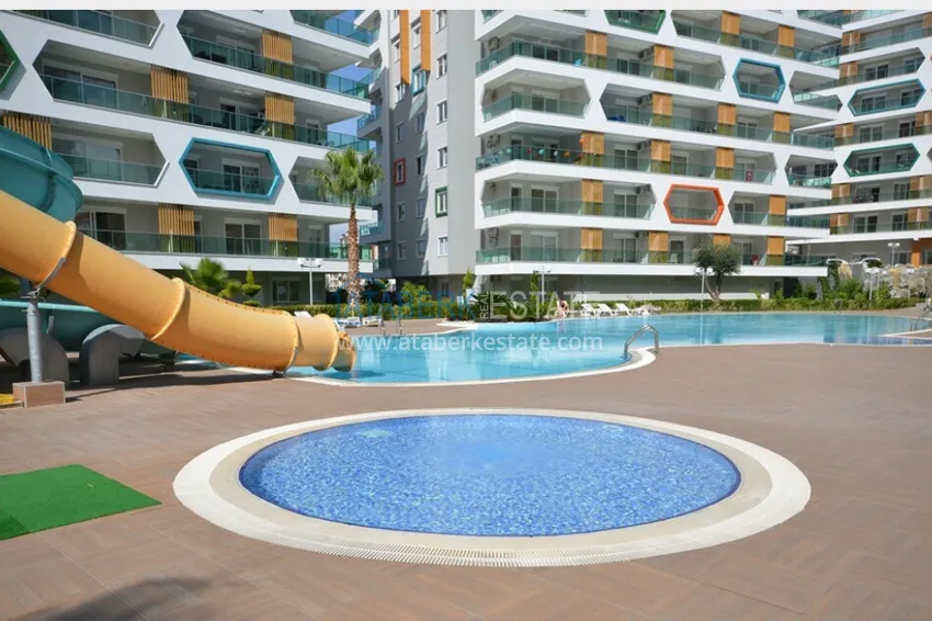 Квартира для сезонной аренды в Авсалларе в комплексе с инфраструктурой отеля  7 