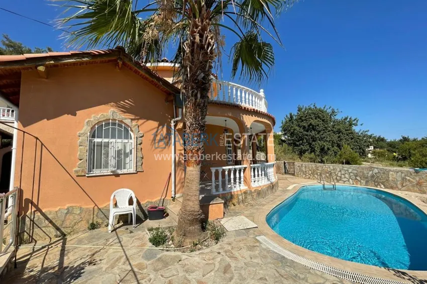 Отдельно стоящая двухэтажная вилла в Авсалларе 7 