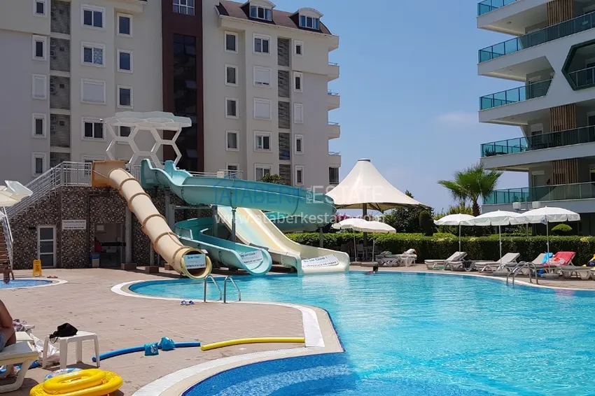 Квартира для сезонной аренды в Авсалларе в комплексе с инфраструктурой отеля  8 