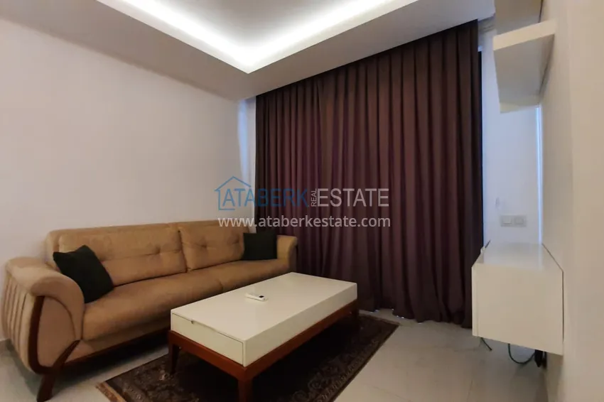 Приобрести Квартира в центре Алании, с мебелью в комплексе с собственным пляжем 7 