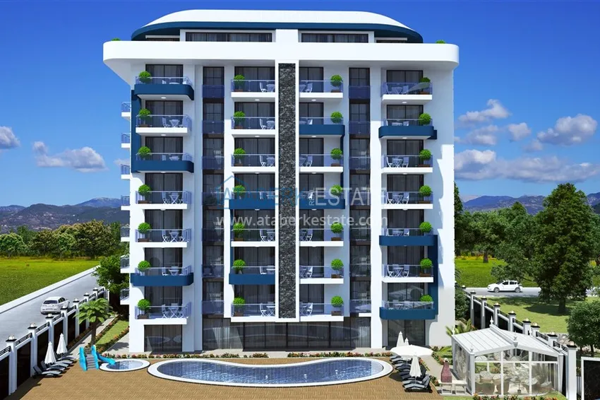 Двухкомнатная квартира в центре Алании с чистовой отделкой 7 