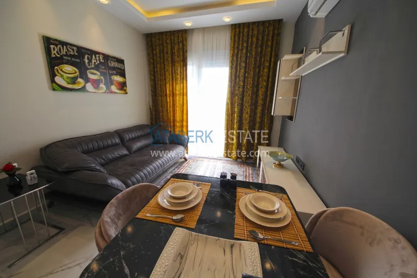 Приобрести Новая квартира в Махмутларе с мебелью, видом на море в современном комплексе  7 