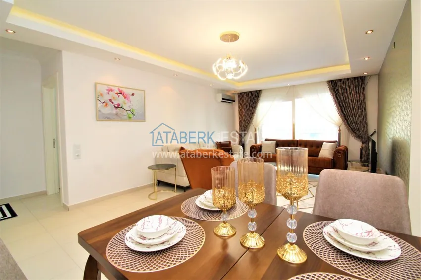 Приобрести Квартира в Махмутларе с мебелью, в благоустроенном комплексе 7 