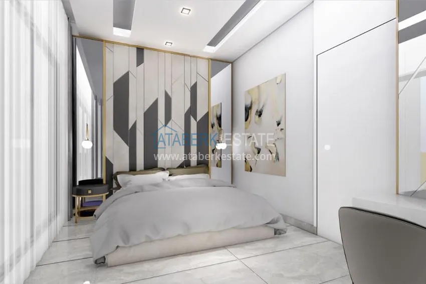 Приобрести Новый проект отдельно стоящих вилл в районе Авсаллар 7 