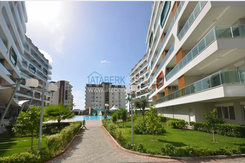 Квартира для сезонной аренды в Авсалларе в комплексе с инфраструктурой отеля  10 